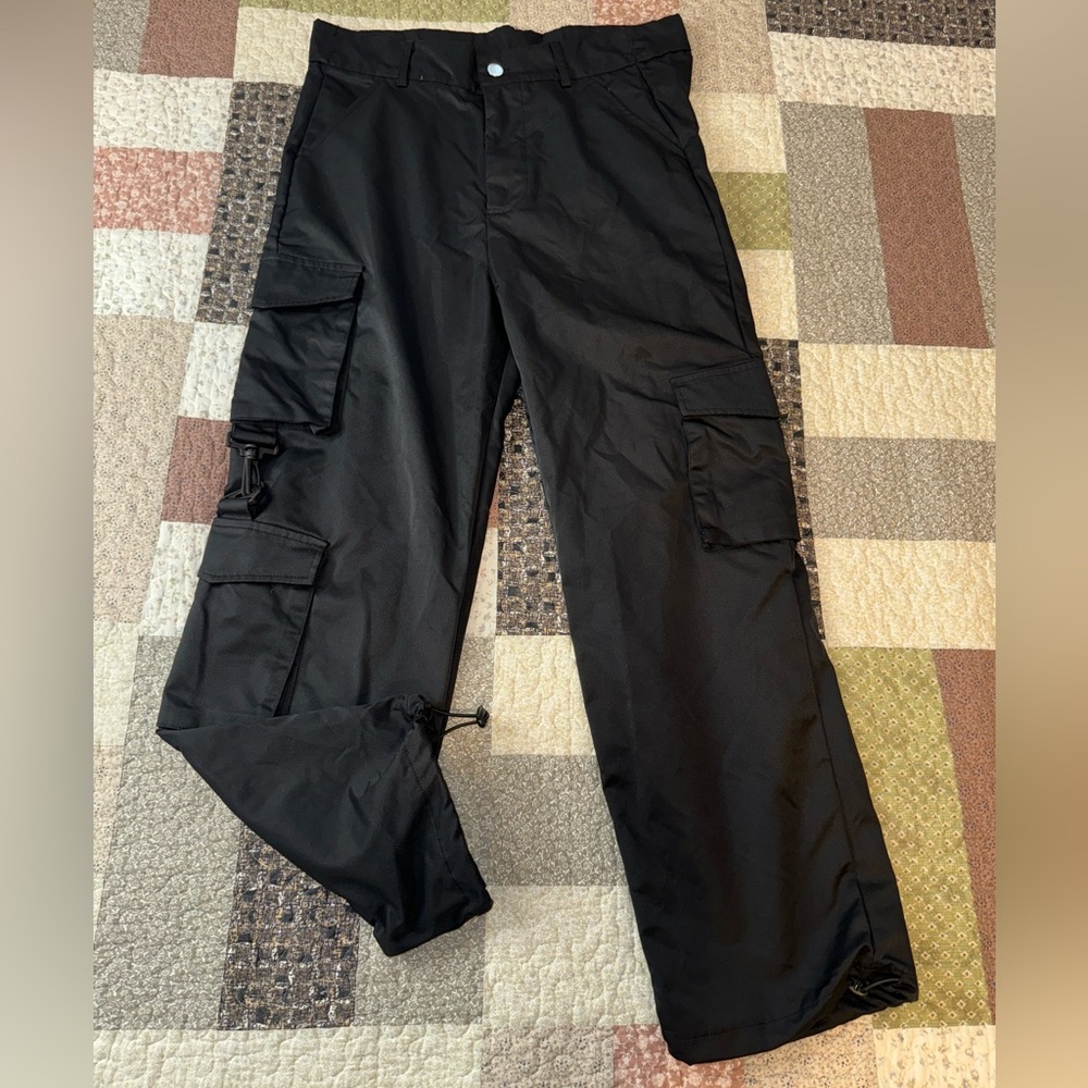 Black Cargo Pants